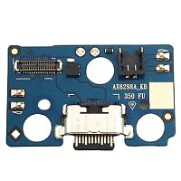 Шлейф Lenovo Tab P11 Gen 2 TB350FU з роз'ємами зарядки, навушників та мікрофоном - нижня плата (AAA)