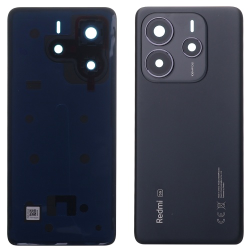 Задня кришка Xiaomi Redmi Note 14 5G (чорна Original New зі склом камери)
