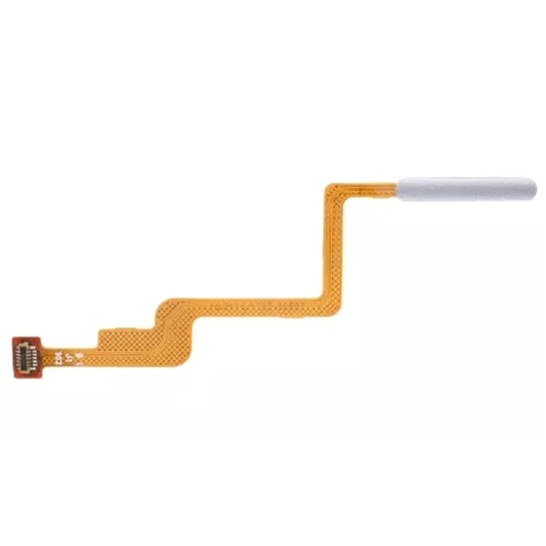 Шлейф Xiaomi 11T 11T Pro з кнопкою включення та сканером відбитка пальця (AAA білий)