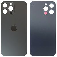 Задняя крышка Apple iPhone 13 Pro Max (серая оригинал Китай с кольцами)