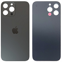 Задня кришка Apple iPhone 13 Pro Max (сіра оригінал Китай з кільцями)