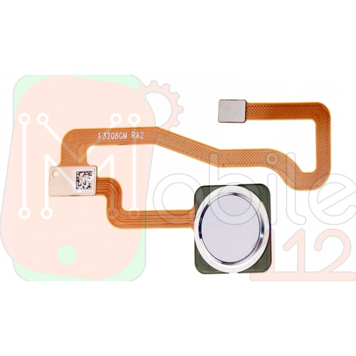 Шлейф Xiaomi Redmi Note 5A 2/16, Note 5A Prime 3/32 зі сканером відбитка пальця (сріблястий)