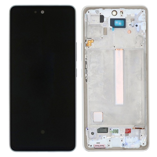 Дисплей Samsung Galaxy A53 5G A536B з тачскріном (OLED Big Glass із сріблястою рамкою) Дисплей Samsung Galaxy A53 5G A536B з тачскріном (OLED Big Glass із сріблястою рамкою)