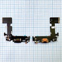 Шлейф Apple iPhone 13 з роз'ємом зарядки та мікрофоном (чорний оригінал 100%)