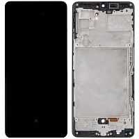 Дисплей Samsung Galaxy A42 5G A426B з тачскріном (OLED Small Glass з рамкою)