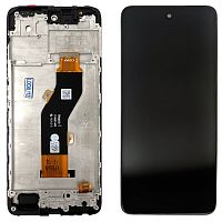 Дисплей Infinix Hot 40i + тачскрин с рамкой (AAAA)