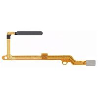 Шлейф Honor Magic 4 Lite ANY-LX1 з кнопкою включення та сканером відбитка пальця (AAA чорний)