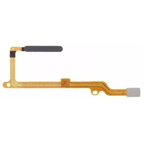 Шлейф Honor Magic 4 Lite ANY-LX1 з кнопкою включення та сканером відбитка пальця (AAA чорний)