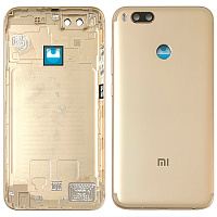 Задня кришка Xiaomi Mi A1 Mi 5X, MDG2 MDI2 (золотиста)