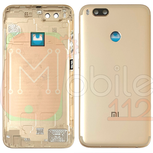 Задня кришка Xiaomi Mi A1 Mi 5X, MDG2 MDI2 (золотиста)