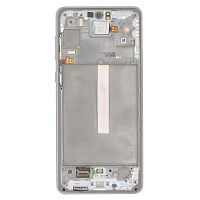 Дисплей Samsung Galaxy A73 5G A736B з тачскріном (оригінал 100% з білою рамкою)