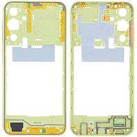 Рамка корпусу Samsung Galaxy A25 A256 (жовта)