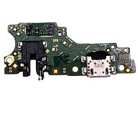 Шлейф Vivo Y15A Y15s з роз'ємами зарядки та навушників з мікрофоном - нижня плата (оригінал Китай)