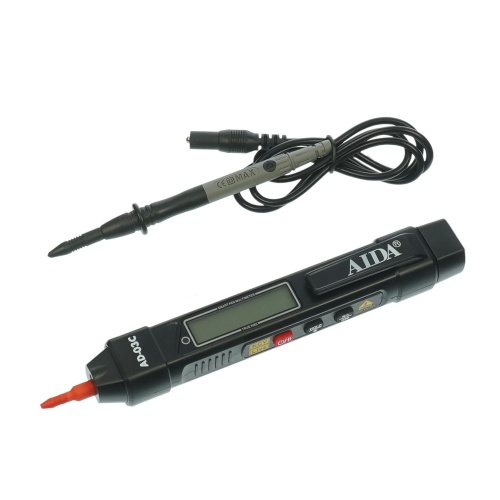 Мультиметр-ручка цифровой Aida AD-03C карманный с автоопределением, с детектором скрытой проводки