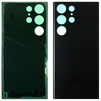 Задня кришка Samsung Galaxy S23 Ultra 5G S918 (чорна оригінал Китай)