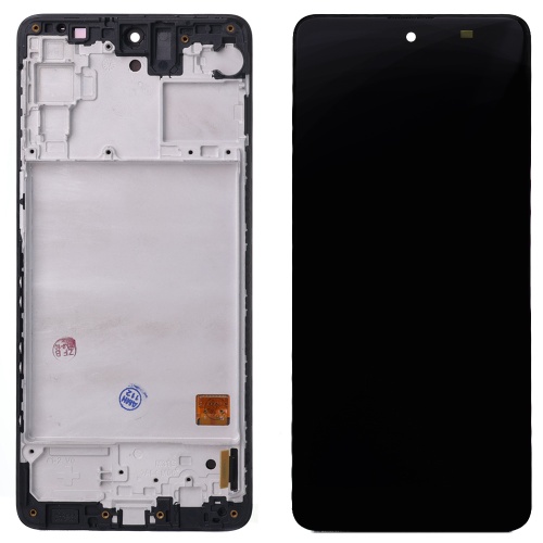 Дисплей Samsung Galaxy M31s M317F з тачскріном та рамкою (OLED Small LCD)