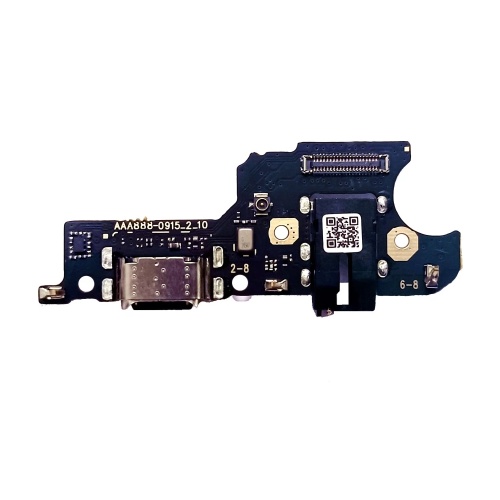 Шлейф Realme C25 C25s 6i Narzo 30A Narzo 50A з роз'ємами зарядки та навушників, мікрофоном - нижня плата (ориінал Китай)