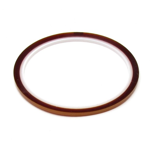 Термостійкий скотч каптоновий, коричневий 3 мм (max t 300 гр)