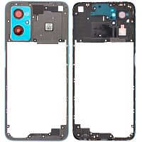 Рамка корпусу Realme 9i RMX3491 (блакитна)