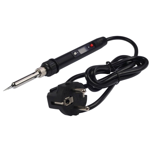 Паяльник Aida A-096 з жалом 900M (LCD екран, кнопкове регулювання t 180 - 480 гр C, 220V, 80W)