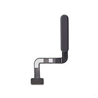 Шлейф Samsung Galaxy A32 5G A326B з кнопкою включення та сканером відбитка пальця (AAA чорний)