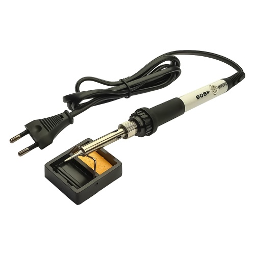 Паяльний набір в пеналі Aida A-806 (паяльник 60W, рег. t 200-450 гр C, жала 900M 6шт, інструменти та розхідники) фото 2