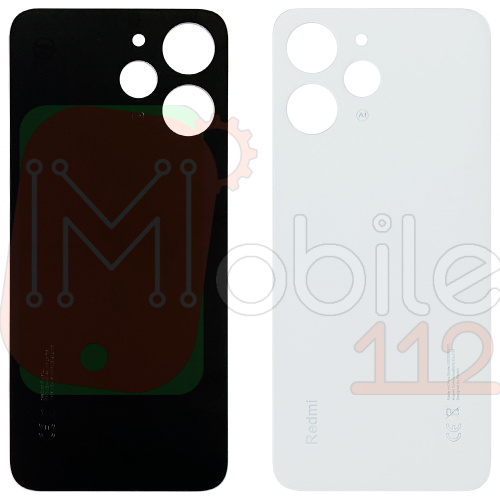 Задня кришка Xiaomi Redmi 12 (біла)