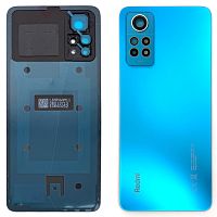 Задня кришка Xiaomi Redmi Note 12 Pro 4G (синя, Ice Blue Original New зі склом камери)