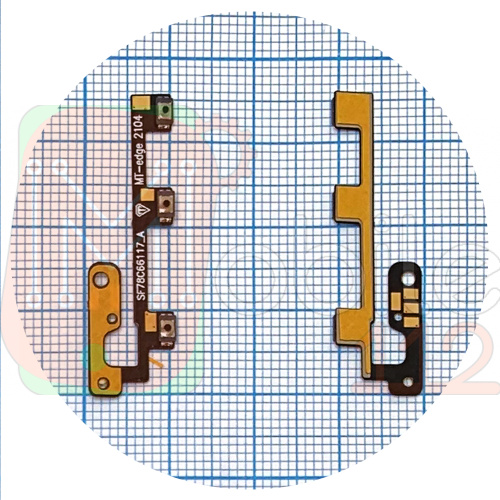 Шлейф Motorola XT2063-3 Moto Edge з кнопками включення та гучності