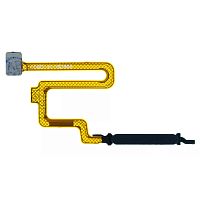 Шлейф Xiaomi Poco X4 Pro 5G, Redmi Note 11 Pro 5G з кнопкою включення та сканером відбитка пальця (AAA чорний)