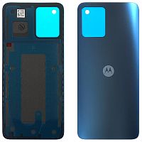 Задняя крышка Motorola Moto G14 (синяя оригинал Китай)