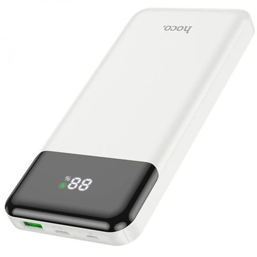 Power Bank Павербанк Hoco J102 PD20W+QC3.0 10000 mAh білий фото 3 Power Bank Павербанк Hoco J102 PD20W+QC3.0 10000 mAh білий фото 3