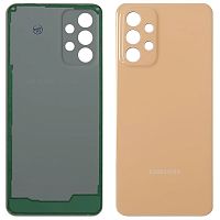 Задня кришка Samsung Galaxy A23 A235F (помаранчева оригінал Китай)