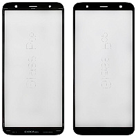 Скло дисплея Samsung Galaxy J4 Plus 2018 J415F, Galaxy J6 Plus J610F (OCA Pro з плівкою)