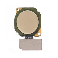 Шлейф Huawei Honor 9 Lite LLD-L31, Mate 10 Lite RNE-L01 зі сканером відбитка пальця (золотистий)