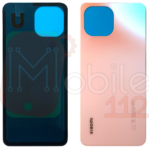 Задня кришка Xiaomi 11 Lite 5G NE, Mi 11 Lite (рожева оригінал Китай)