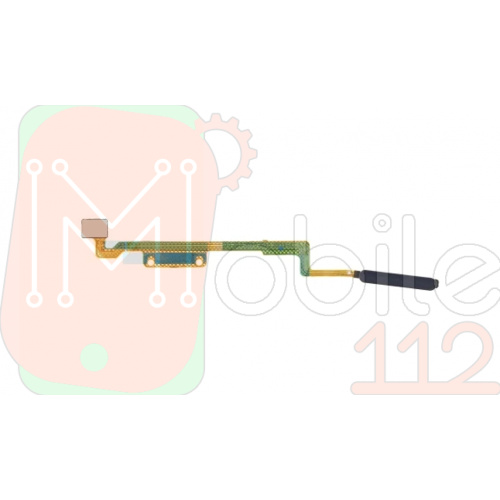 Шлейф Motorola Edge X30 XT2201-2 із сканером відбитка пальця (чорний)