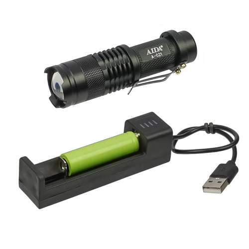 Ліхтарик ультрафіолетовий Aida A-021 для сушіння ізоляційного лаку UV Curable Solder Mask з акумулятором та ЗУ фото 5