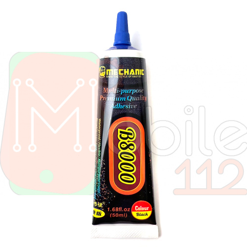 Клей універсальний чорний Mechanic B8000 50 мл