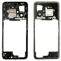 Рамка корпуса Xiaomi Poco X4 GT (серебристая)