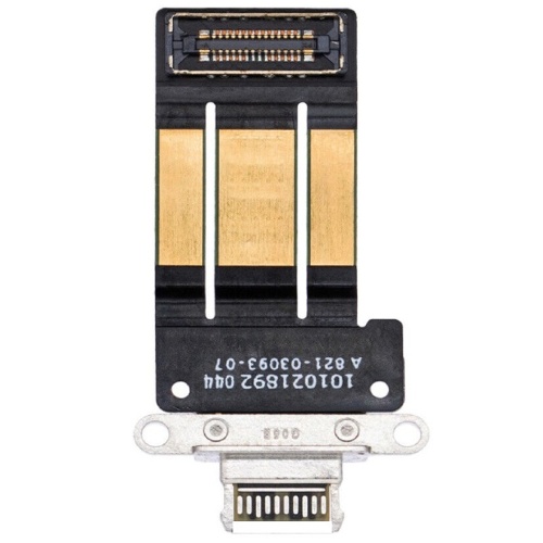 Шлейф Apple iPad Pro 11 2021 2022, iPad Pro 12.9 2021 2022 з роз'ємом зарядки (сріблястий оригінал 100%)