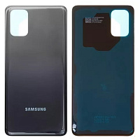 Задня кришка Samsung Galaxy M31s M317F (чорна оригінал Китай)