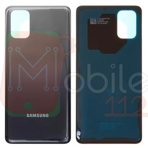 Задняя крышка Samsung Galaxy M31s M317F (черная оригинал Китай)