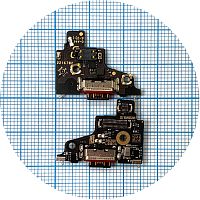 Шлейф Xiaomi 12 Lite с разъемом зарядки и микрофоном - нижняя плата (оригинал Китай)