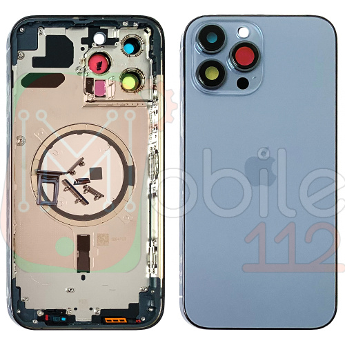 Корпус Apple iPhone 13 Pro Max (блакитний оригінал Китай EU)