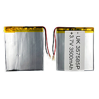 Акумулятор універсальний 357585P 86 х 74 х 3 мм, 3500 mAh 3.7 V