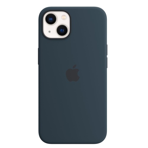 Чохол Silicone case для iPhone 13 mini оригінал (синій abyss blue №3)