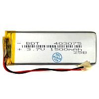 Акумулятор універсальний 403075 70 х 25 х 3 мм 1500 mAh 3.7V