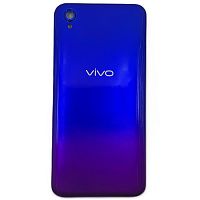 Задня кришка Vivo Y1s 1929 (фіолетова зі склом камери)