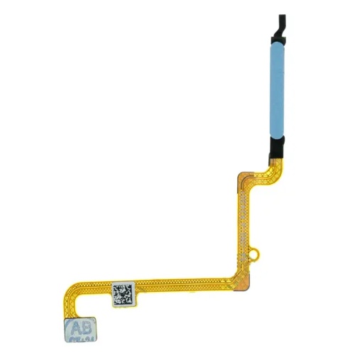 Шлейф Xiaomi Redmi A3 з кнопкою включення та сканером відбитка пальця (блакитний оригінал Китай)